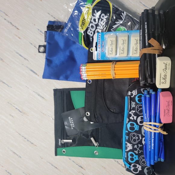 Back To School Pack | Pencils | Erasers | Folders | Pouches | Pens - Picture 1 of 4